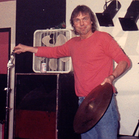 Center Alley drummer Mike Hoffer